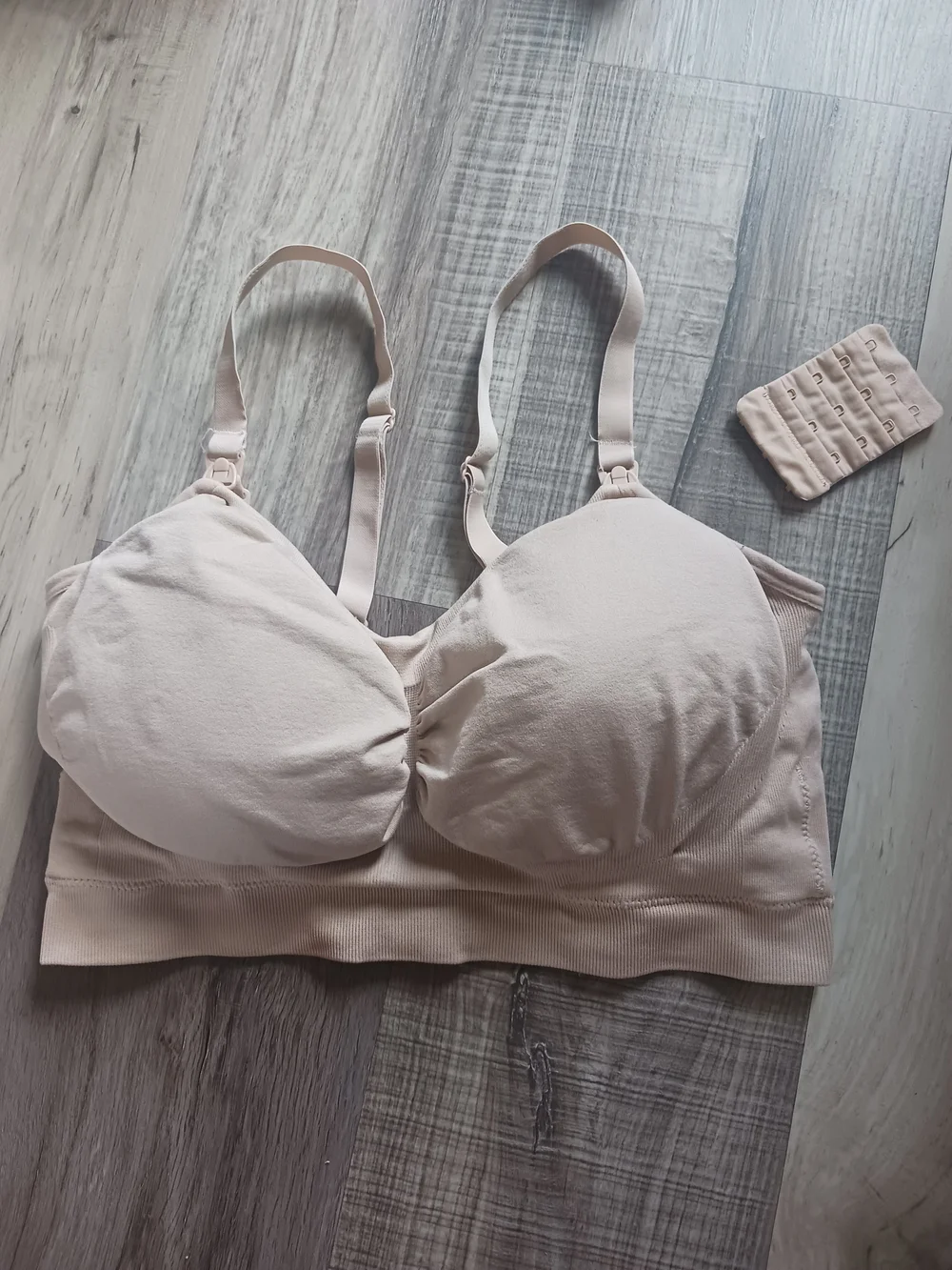 Kindred Bravely Light Nude Seamless Pumping/Nursing Bralette